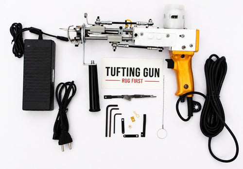 Monster 40mm High Pile Tufting Gun – Professional Electric Rug Tufting Machine for Extra Thick Carpets, Rugs & Wall Art, Adjustable Speed Carpet Weaving Tool