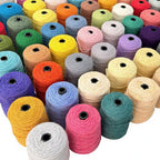 Premium Acrylic Yarn for Tufting, Crochet & Knitting (Per Kg)