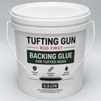 Tufting Rug Backing Glue 5.5L – Professional High-Performance Adhesive for Tufted Rugs, Carpets & Mats, Strong Hold, Durable Bond, Water-Resistant Rug Making Glue