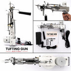 Monster 40mm High Pile Tufting Gun – Professional Electric Rug Tufting Machine for Extra Thick Carpets, Rugs & Wall Art, Adjustable Speed Carpet Weaving Tool