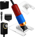 Professional Electric Carpet Trimmer Machine for Rug Tufting | High Precision Carpet Carving Clipper with Adjustable Speed Control for Rug Making, Carpet Finishing & Tufting Art