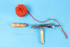 Manual Tufting Machine for Rug Making – Hand Operated Carpet Weaving Tool with Wooden Handle, Rug Tufting Gun Alternative for DIY Rugs, Carpets & Textile Craft Projects