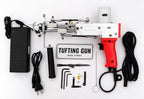 RUG FIRST Tufting Gun for Carpet & Rug Making Kit | Electric Cut Pile Tufting Machine with Power Adapter, Scissors & Accessories