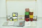 Complete Tufting Gun Rug Making Combo Kit – 1 Tufting Gun, Yarn, Canvas, Carpet Adhesive & Accessories for DIY Rug Projects