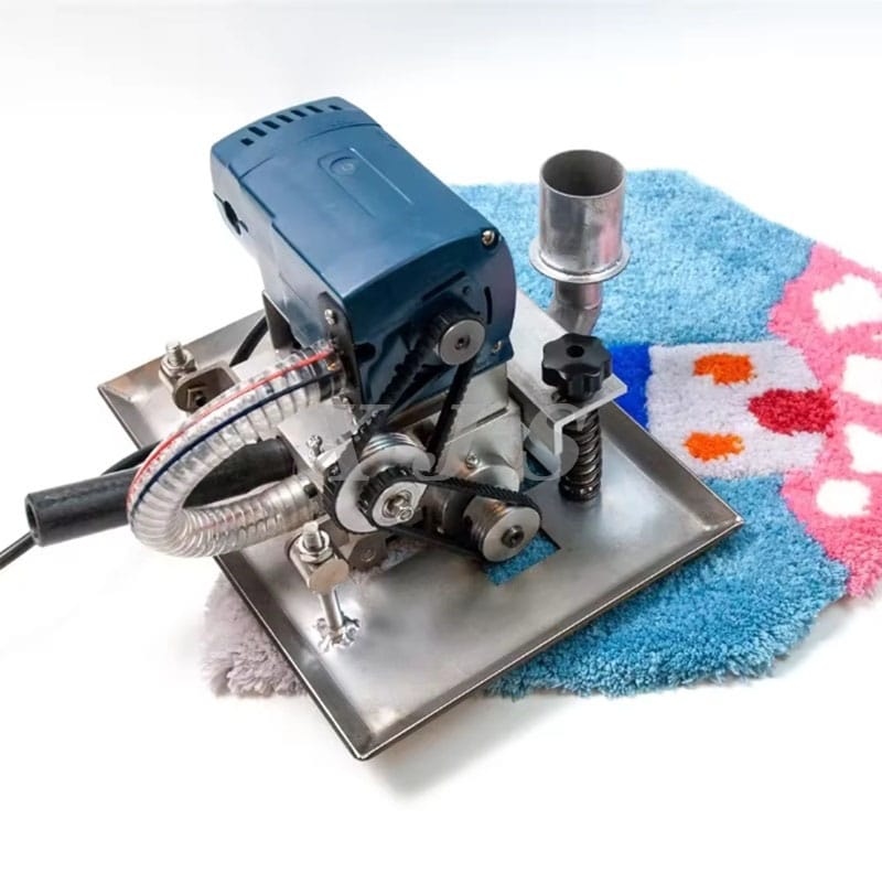 Professional Carpet Flat Shearing Machine for Rug Tufting | Electric Carpet Surface Trimmer & Rug Finishing Machine for Carpet Leveling, Shearing & Tufting Art (220V/110V)