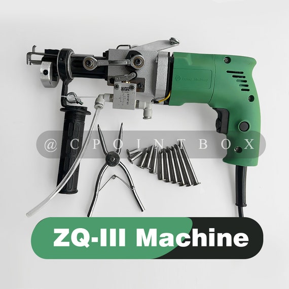 ZQ-III Rug Tufting Gun Machine | Professional Electric Carpet Weaving Machine for Cut Pile Rug Making