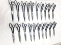 Professional Rug Carving Scissors for Tufting – Heavy Duty Carpet Trimming Shears with Offset Handle, Precision Rug Shaping Tool for Tufting & Carpet Finishing