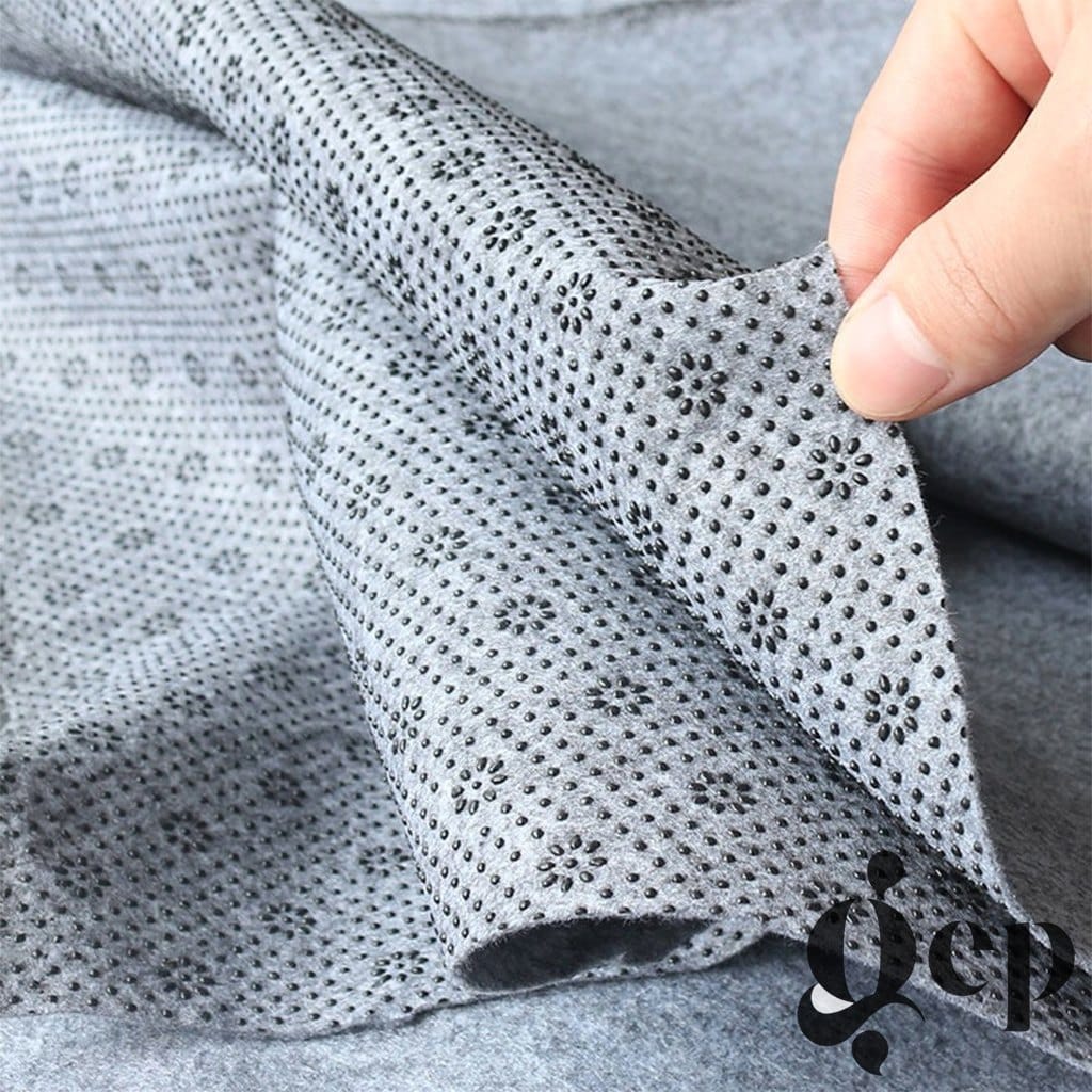 Premium Anti-Skid Rug Backing Cloth with Dotted Grip Per Sqm– Non-Slip Carpet Backing Fabric for Tufting Rugs, Mats & Floor Coverings, Durable Rug Making Material