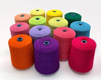 Premium Acrylic Yarn for Tufting, Crochet & Knitting (Per Kg)