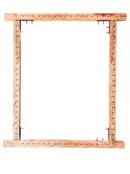 Wooden Tufting Frame for Rug Making – Adjustable Carpet Tufting Frame with Gripper Strips for DIY Rug Tufting, Carpet Weaving & Textile Art Projects
